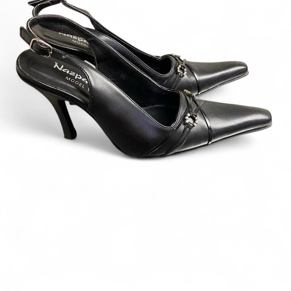 Black Slingback Heels for Women